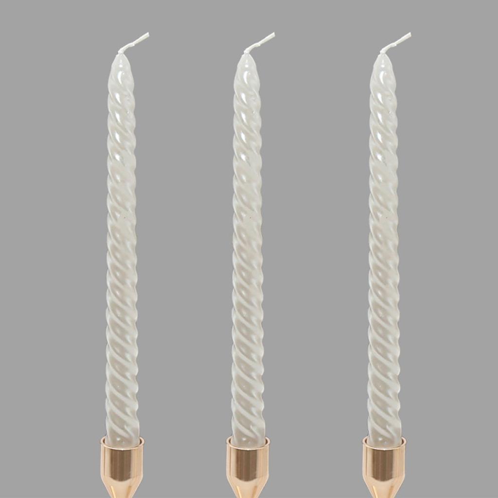 Candle Holders Set of 3 for Taper Candles Decorative Candlestick Metal Stand for Wedding Dinning