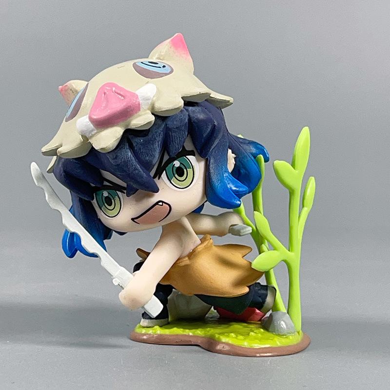 Demon Slayer Birth Flower Series: Tanjiro, Nezuko, Zenitsu Figurine (A/B Version)