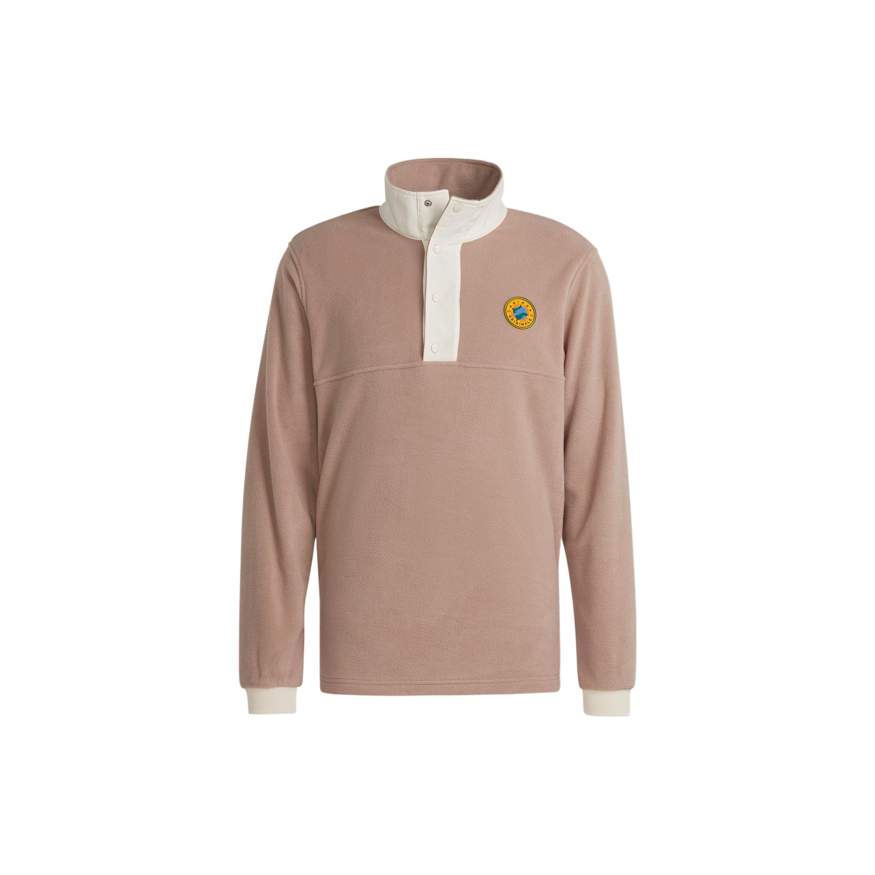 Adidas Originals Wh Snap Fleece Solid