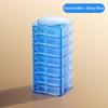 1/7 Days Week Pill Organizer Morning And Night Pill Holder Storage Box Splitter Travel Medicine Organizer Portable Medicine Box