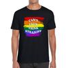 Can't Even Think Straight Pride LGBT Rainbow Colours Gay Lesbians Bisexual LGBTQ+ Pride Month Mens Tee Top