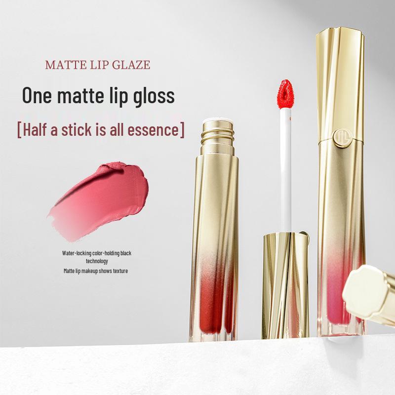 MYG Matte Lip Glaze: Moisturizing, Non-Transfer, Easy Application, Water-Locking, Non-Drying Lipstick.