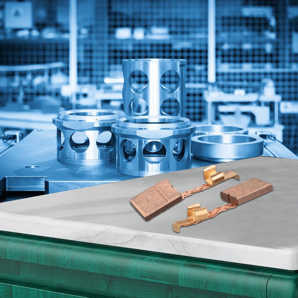 2 Pair-Carbon Brushes For DTD146 DHP456 DHP458 BHP456 BDF446 BHP454 CB440