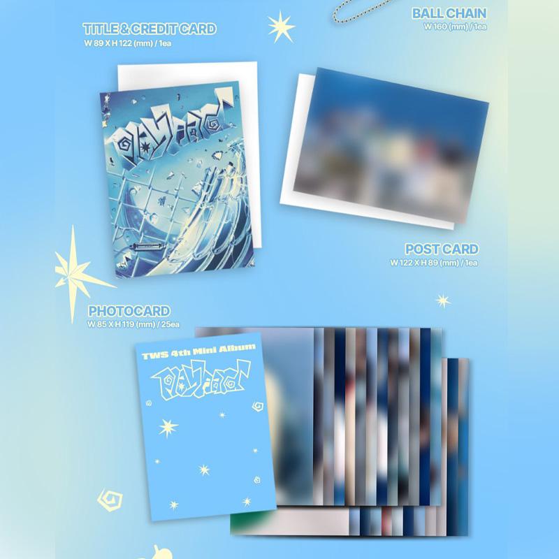 [PRE ORDER] TWS 4th Mini Album ‘play hard’ (KiT Ver.)