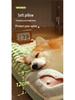 Four Seasons Thickened Dog Cushion: Warm, Removable, Washable Pet Nest & Sleeping Mat for Large Dogs.