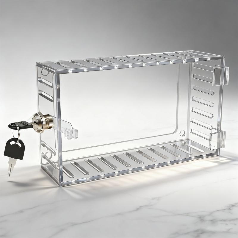 Universelle Thermostatschutzabdeckung Schweres Modell Manipulationssicherer Verriegelungsmechanismus Für Zuhause Büro Schule Präzise Temperaturregelung