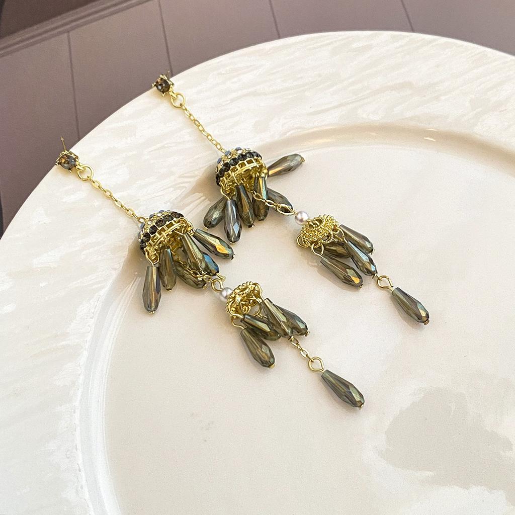 Ethnic Style Bell Fringed Earrings Women'S Fashion Exquisite Design Earrings Earrings Earrings