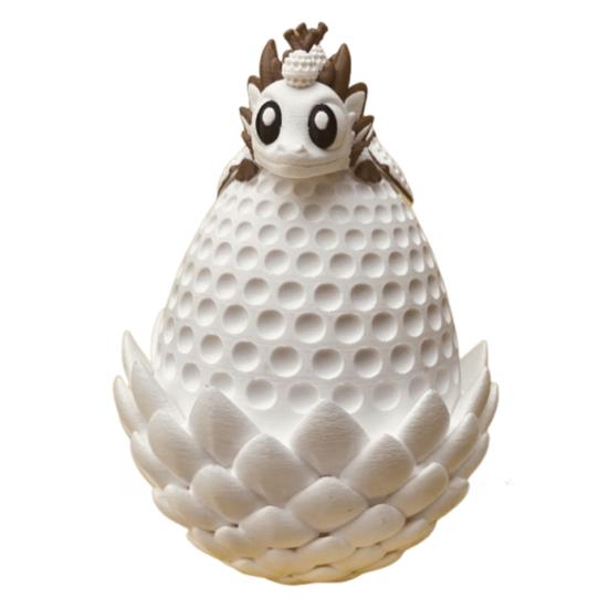 Flexible Sports Ball Dragon Egg 3D Printed Dragon Egg with Dragon S F
