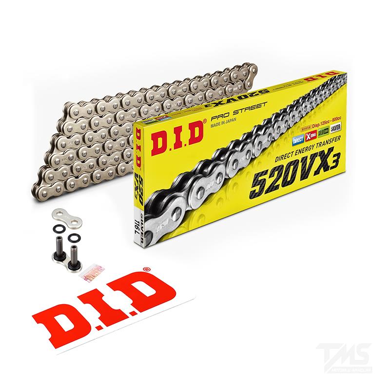 

Did 520-116Vx3 2004-2008 Husaberg FE 450 Uyumlu Zincir Vx3 Xring Silver (Gümüş) Renk