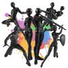 Gnallang Drawing Movable Comes with Changeable Model Cartoon Muscular Male and Female Black Doll, Joints, Stand, Gestures, Doll, Model, Body, -