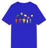 Kawaii Pikmin T-skjorte Menn Morsom T-skjorte Harajuku Søt Tegneserie Grafisk T-skjorte Sommer Pustende Komfortabel Tee Hombre Oversized