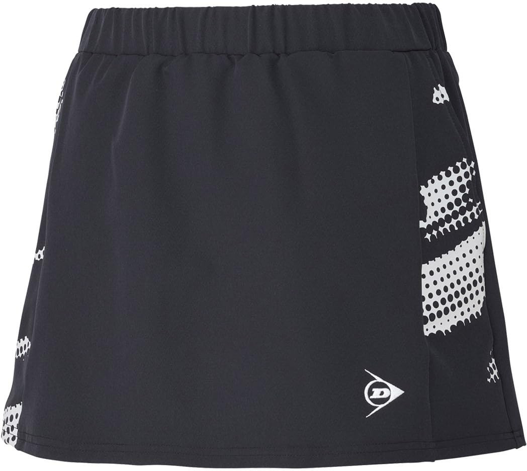 

Dunlop Tennis Soft Game Medium Wear, Теннис, Бадминтон, Юбка, DAK2493W, 2024FW, Черный, чёрный