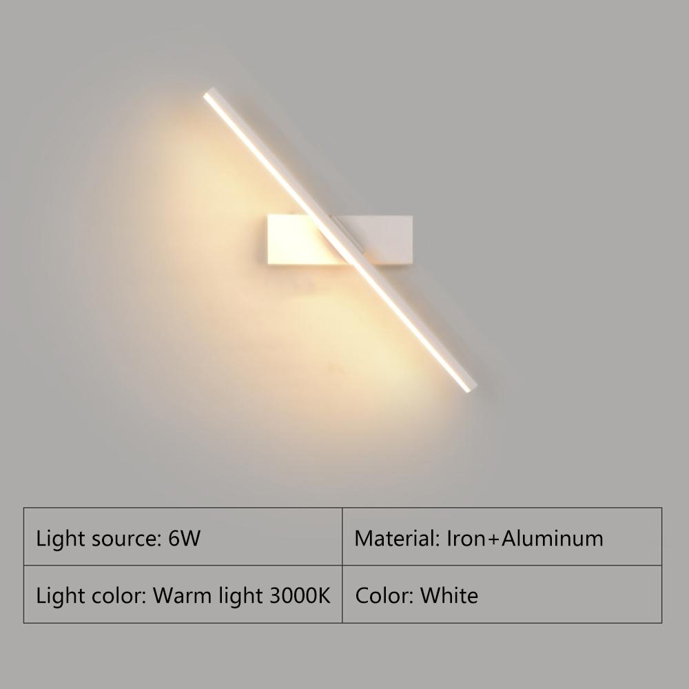 

Современный светодиодный настенный светильник для ванной комнаты, вращающийся на 330 градусов, зеркальный светильник для спальни, гостиной, настенные бра, светильник для прихожей