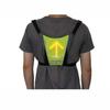 Dossard Gilet LED Clignotants - Bretelles Ajustables - Télécommande Sans-Fil Pour Cycliste Velo Moto Joggeur Marcheur Sac Ecole