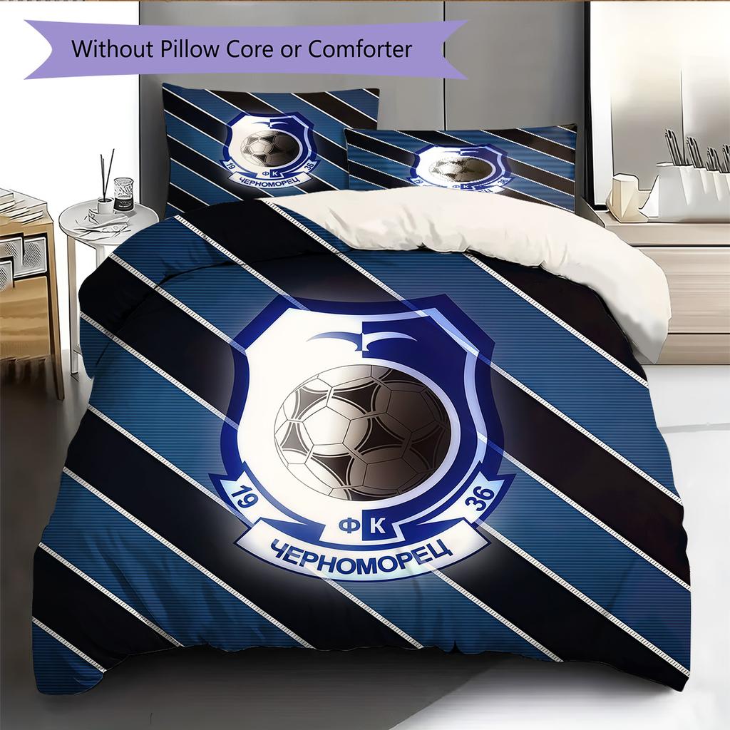 Chornomorets Odesa Pattern Bedding Quilt Set Home Decoration Gift (1 * duvet cover + 2 * pillowcase without core).xwn