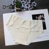 Women's Lace Underwear Seamless Low Waist Briefs Soft Stretchy No Show Bikini Panties Female Invisible Slip Underpants