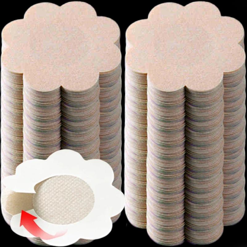Nipple Cover Stickers Women Breast Lift Tape Pasties Invisible Self-Adhesive Disposable Bra Padding Chest Paste Patch