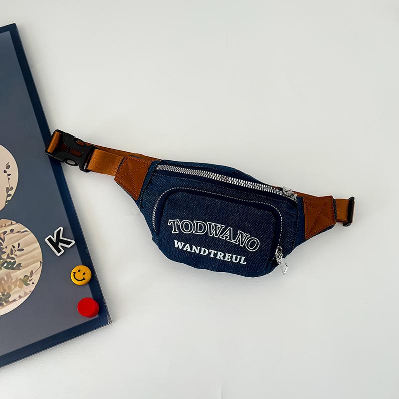 School bag fanny pack new breast bag boy trendy and handsome casual versatile change backpack change messenger bag