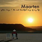 7inch Record MAARTEN - Golden Days / The Most Beautiful Da FLAKES018 FLAKE SOUNDS 2009 Japan Japanese Pop/Rock Used