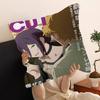 CChainsaw Man The Movie Reze Arc Pillow Gift Home Office Decoration Bedroom Sofa Car Cushion Cover Case X