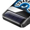 Car Phone Number Card Parking Plate Solar Powered Auto Accessories Temporary