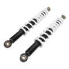 1 Paar 275mm Motorrad Stoßdämpfer Einstellbare Dämpfung 10mm Loch-ID für 50ml 70ml 90ml ATV Go