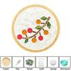 Heat-resistant Cup Mat Fruit/Animals Mosaic Coasters Handmade DIY Bamboo Mica Pad Creation Handicraft