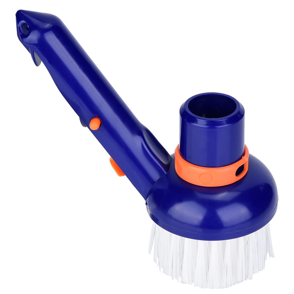 Swimming Pool Step & Corner Vacuum Brush Spas Hot Tubs Cleaning Brushes with Fine Bristles