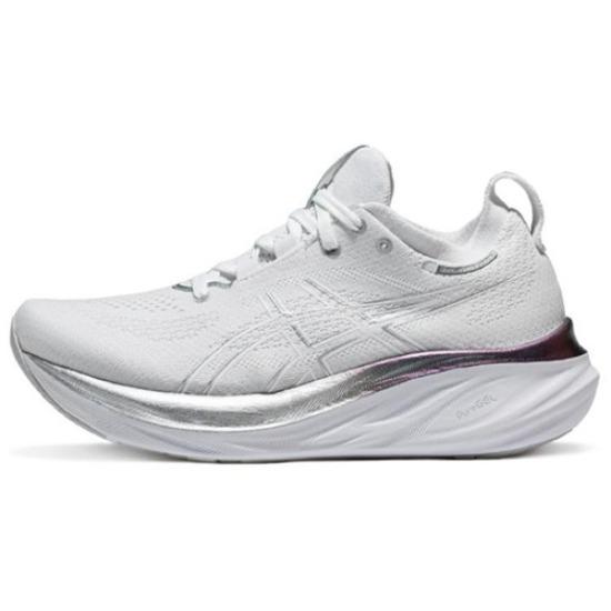 ASICS Gel Nimbus 26 Platinum Real White Pure Silver - 1012B720-100