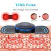 Elektrisches EMS-Nackenmassagegerät Mini Cervical Back Patch Stimulator Massageador Matte Tragbare Gel Pad Aufkleber Slim