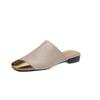 Xiaoxiangfeng Baotou Cool Slippers Wear Exquisite Spring and Summer New New Chinese Style with Skirt Half Drag