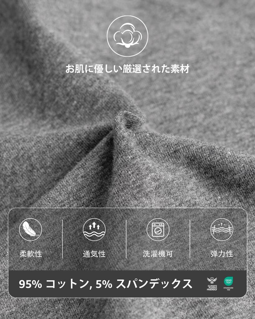 POPKOK Men's Open-Front Boxer Briefs, 5-Pack, Cotton Underwear (Black/Navy/Dark Gray/Light Gray/White, Size M)