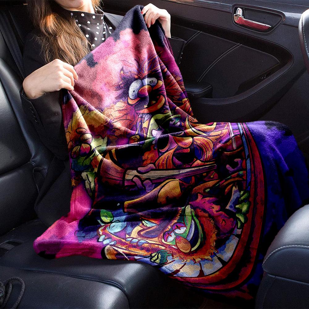 Muppets Blanket, High quality Comfortable for All Seasons, Home Decor, Warmth and Comfort