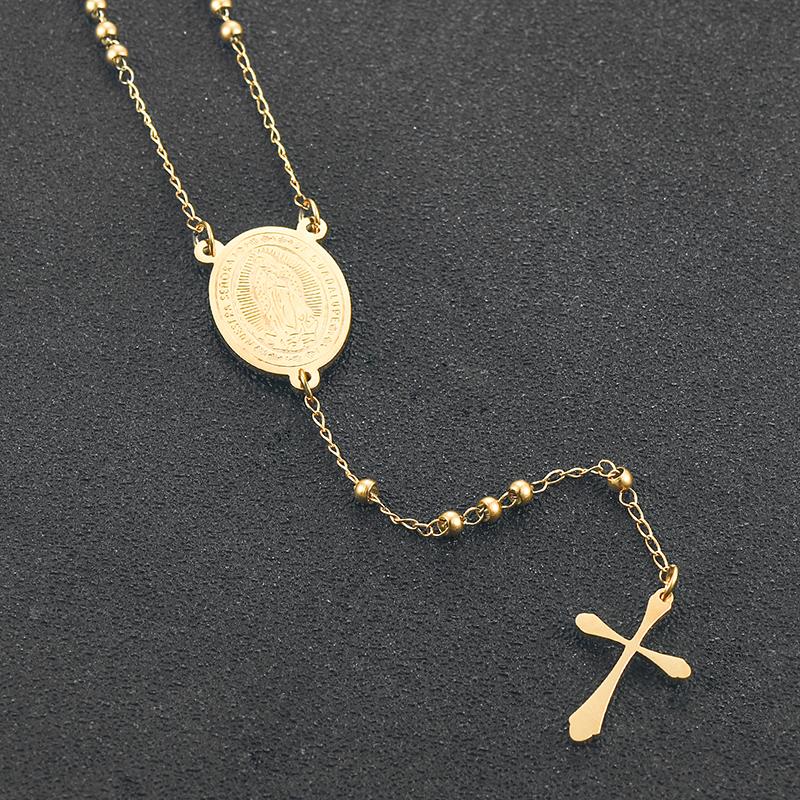 New Fashion Vintage Cross Bohemia Religious Pendant Necklace For Women Men Charm Jewelry Gifts