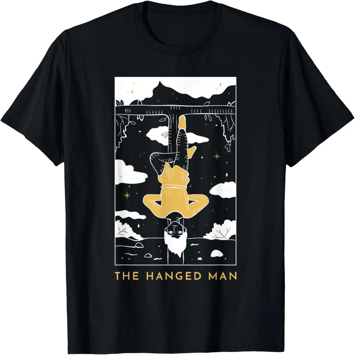 The Hanged Man Tarot Card, Tarot Reading, Psychic Readings T-Shirt S чёрный