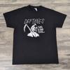 Deftones Adult Large T-Shirt Black White Graphic This Is Our Time Grim Reaper Unisex T-Shirt