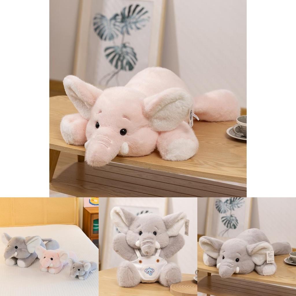 Adorable Peluche de Elefante Para Niños Muñeco Suave Relleno Perfecto Para Cumpleaños