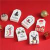 Weihnachtsthema Papier DIY Bastelpapier Etikett Home Office Feiertagsdekoration Hängendes Ornament