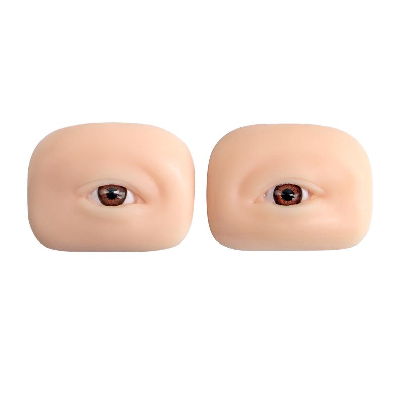 Beginner Microblading Practice Skin: Eyebrow & Eye Module Simulation