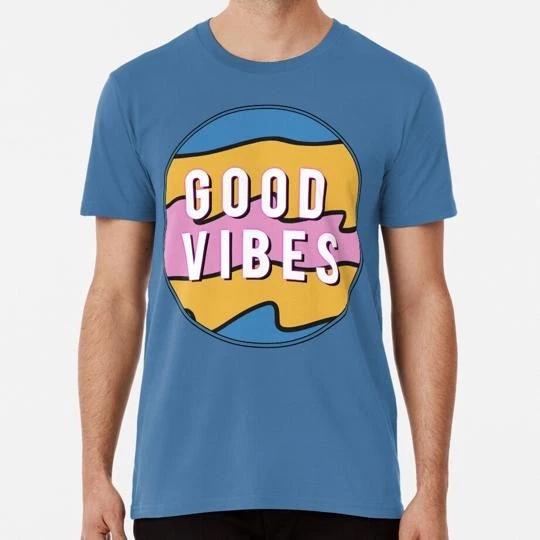 Good Vibes_hrvy Size S to 5XL Made in the USA T-Shirt 3XL
