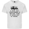 Een Slechte Dag Kamperen Caravan Grappig Heren Licht Katoenen T-shirt Unisex T-shirt
