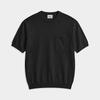 Weekhour Pocket Crewneck Knit Black