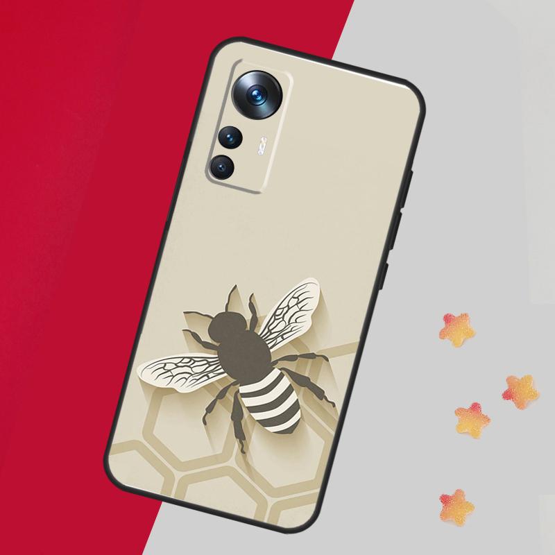 Bee Honey Case For Xiaomi 14T 11T 12T 13T 15 Pro 13 14 Ultra Cover For POCO F7 F5 F6 X3 X5 X6 X7 Pro