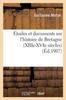Het Boek Etudes Et Documents Sur l'Histoire De Bretagne (Xiiie-Xvie Siecles)