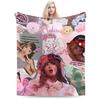 American Singer Melanies Martinezs Blanket Cover Fleece  Lightweight Thin Throw Blankets for Bedding Couch Bed Rug