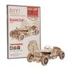 Tsukurundesu® 3D Wooden Puzzle Ornament Series (Racing Car) with Japanese Instructions