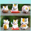 Natsumes Buch der Freunde Katzenlehrer PVC Sammlerfigur Für Anime Merchandise Liebhaber
