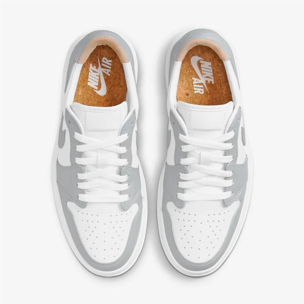 (W) Jordan 1 Elevate Low Blanc et Gris Loup DH7004-100
