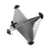 J-ouuo10pcs Octahedral Type Aluminum Radar Reflectors 12x12 Inches for Sailboats Motorboat