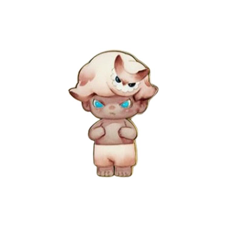 New POP MART DIMOO Classic Reproduction Collection Badge Brooch Blind Box Products Single Mystery Box/Full Box 12 Pcs 1230131101